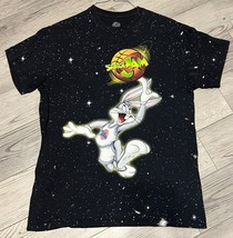 Space Jam Bug&#39;s Bunny Pacsun All Over Print T-Shirt Size M - $18.37