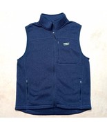 LL Bean Fleece Full Zip Slightly Fitted Sweater Vest Jacket - Men&#39;s Size... - $27.95