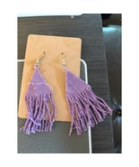 Ink &amp; Alloy Purple Earrings  - $372.26 MXN