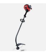 Troy-Bilt-25cc 16" Curved Shaft Gas String Trimmer 39"x12"x11" Spring Assist Red - $170.99