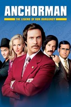 2004 Anchorman The Legend Of Ron Burgundy Movie Poster 11X17 Will Ferrell  - £9.10 GBP