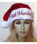 Christmas Santa Claus Hat ADULT ONE SIZE  Bah Humbug Scrooge MAN OR WOMANS - £11.40 GBP