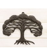 Cast Iron Celtic Tree of Life With Detailed Branch And Root Systems Wall... - $35.30 CAD