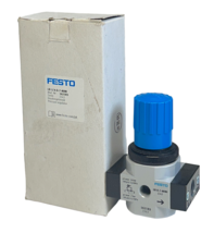 NEW FESTO LR-1/4-D-7-MINI / 162583 PRESSURE REGULATOR 7BAR 105PSI 0.7MPa... - $100.00