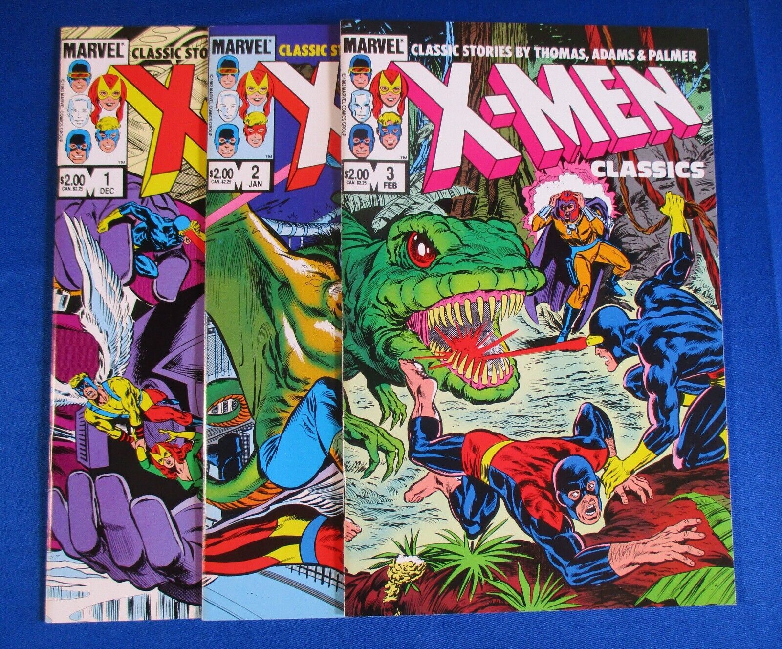 Primary image for X-Men Classic Stories 1 2 3 Marvel Comics 1983 Vintage Sentinel Cover Thomas
