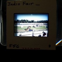 1960 or 1961 Indo Fair California Horse Agility Rodeo Found Kodachrome Slide - £9.36 GBP