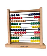 Melissa &amp; Doug Abacus Classic Wooden Educational Counting Toy With 100 B... - $221.44 MXN