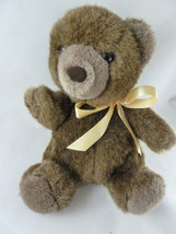 Vintage 1980 Charm Co Brown Teddy Bear Plush 9&quot; Very clean - $10.88