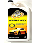 Armor All Ultra Shine Wash &amp; Wax Advanced Formula Helps Water Bead 1 Gallon - £28.41 GBP