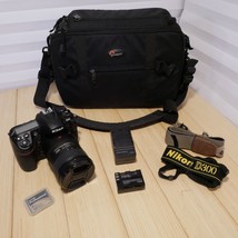 Nikon D300 Digital SLR Camera with Lens, Case, Straps, Battery, Charger, CF Card - $280.49