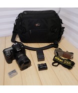 Nikon D300 Digital SLR Camera with Lens, Case, Straps, Battery, Charger,... - £219.66 GBP