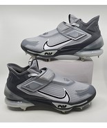 Nike Baseball Cleats Force Zoom Trout 8 Elite Grey Men’s Size 13 CZ5913-... - $1,917.67 MXN