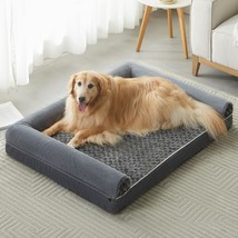 Egg-Crate Foam Pet Sofa Bed, Waterproof Lining, Nonskid Bottom, Jumbo Dog Bed - £72.48 GBP