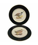 Interface American Manor China California Quail &amp; Woodcock 11” plates ma... - $76.58 CAD