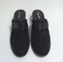 Nine West Womens Shoes Clogs Black Suede Size 8 M - £23.31 GBP