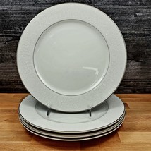 Crown Victoria Lovelace Collection Japan Set of 4 Dinner Plates 10.25 in... - £22.72 GBP