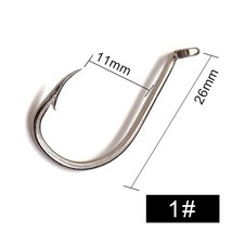 50-100PCS/Lot  HOOK 92553NL High  Steel Barbed Fishing Hooks Carp Fishing Access - £37.46 GBP