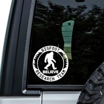 I Believe Bigfoot Sasquatch Research Team Vinyl Decal Sticker Custom Truck Bumpe - £4.31 GBP