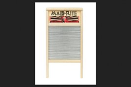 Columbus Washboard Family Size Washboard, Pack of 1, Silver - $50.74