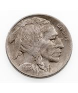 1919-S 5C Buffalo Nickel in Very Fine VF Condition, Just Misses XF, Well... - €130,92 EUR