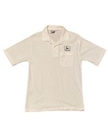 Vtg Express Mark By Chesterfield Ivory Embroidered Polo Shirt Men&#39;s S Jo... - £14.98 GBP