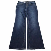 Nine West Jeans Pants Womens 8 Blue Mid Rise 5 Pocket Design Boot Cut Bottoms - £20.23 GBP