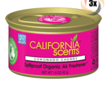 3x Cans California Scents Coronado Cherry Spillproof Air Freshener | 1.5oz - £10.49 GBP