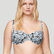 NWT CUUP Balconette Underwire Swim Bikini top size 36E/36F Bloom cloud f... - $35.00