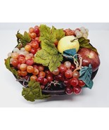 Realistic Artificial Faux Decorative Grapes Clusters Lot 6 Red White App... - £13.59 GBP
