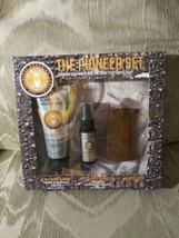 Beard Guyz The Pioneer Set Wash &amp; Tame Oil &amp; Comb Set New Damaged Box Made In US - £14.11 GBP