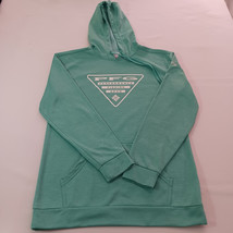 Columbia PFG Hoodie Sweatshirt Women Small Green Pullover Graphic Ladies... - £15.31 GBP