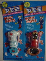 Pez Body Parts-Nurse and Cowgirl-Mint on card-factory direct - £19.98 GBP