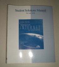 Fundamentals Internet &amp; World Wide Web Student Solutions Manual by Greenlaw &#39;99 - £3.70 GBP