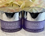 2 X Clinique Take The Day Off Cleansing Balm 1oz Ea Travel = 2oz 60ml Fr... - £10.05 GBP