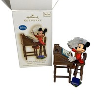 Hallmark Mickey As Bob Cratchit Ornament 2009 Christmas Carol Dickens - $16.00