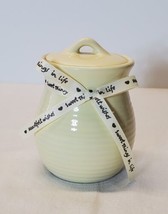 Candle New Vanilla Cream Scented Ceramic Beehive Honey Jar - £12.66 GBP