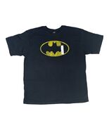 DC Comics Batman Classic Logo Adult 2X Large Black Yellow Graphic Shirt - €12,77 EUR