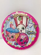 8 Count NEW Unique Shopkins Birthday Party 6in Dessert Paper Plates 2013 - $7.41