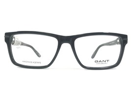 Gant G MILO BLK Eyeglasses Frames Matte Black Square Full Rim Gray 54-16... - $32.51