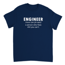 Engineer funny t shirt tee t-shirt comic dictionary meaning - $25.07+