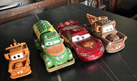 Disney Pixar Cars/Planes Lot Of 4, Diecast And Plastic Vehicles - £9.53 GBP