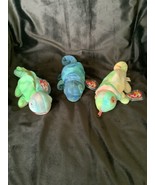 Ty Chameleon Rainbow Iggy Trio 1 of a Kind Dual Tush Tags Oddities Error... - €47.230,57 EUR