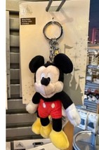 Disney Parks Mickey Mouse Plush Doll Keychain with Lobster Claw and Char... - $462.01 MXN