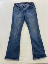 Silver Jeans Women&#39;s Size 31 Bootcut Stretch Mid Rise Blue Jeans Denim - $16.72