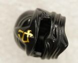 LEGO Ninjago Minifigure Black Headgear Wrap Type 1 Gold Ninjago Logogram... - $24.74