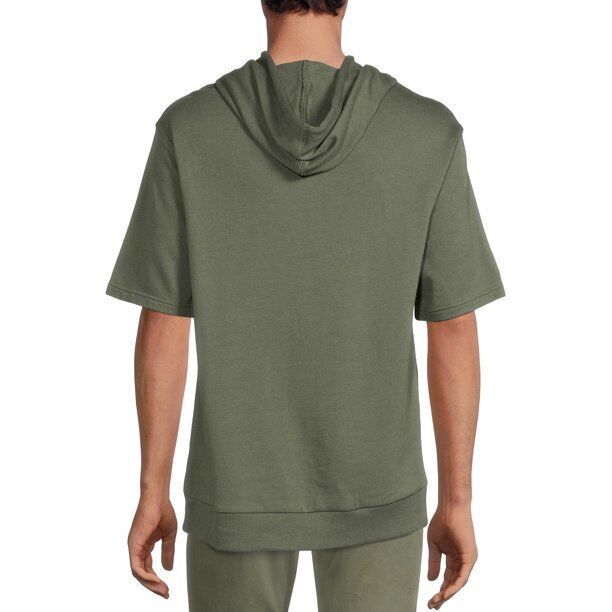 No Boundaries Men's Hoodie with Short Sleeves Green Size XL (46-48) Item image 4