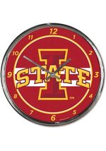 Iowa State Cyclones Chrome Clock - NCAA - $31.03