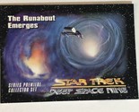 Star Trek Deep Space Nine Trading Card #23 Runabout Emerges - $1.97