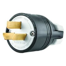 3 Wire Industrial Straight Blade Plug 125/250Vac 50A - £95.11 GBP