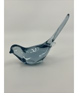 Vintage Fenton &quot;Blue Bird of Happiness&quot; Glass Figurine Long Tail - €25,96 EUR